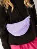 Bags | Lilac Swirl Quilted Nylon Hobo Cross Body Bag Bags Bags