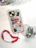 Beaded Phone Straps | Enchanted Red Beaded Phone Strap Beaded Phone Straps Beaded Phone Straps