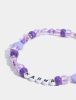 Beaded Phone Straps | Karma Purple Beaded Phone Strap Beaded Phone Straps Beaded Phone Straps