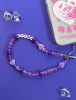 Beaded Phone Straps | Karma Purple Beaded Phone Strap Beaded Phone Straps Beaded Phone Straps