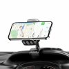 For The Car | Rxhw61 360 Degree Car Phone Holder Hud Clip For Phone Display Black For The Car Black