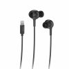 Headphones | Rxhd56L Lighting Wired Earbud Type Headphone With Microphone Black Headphones Black