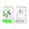 Headphones | Rxhd56L Lighting Wired Earbud Type Headphone With Microphone Black Headphones Black