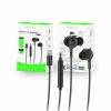 Headphones | Rxhd56L Lighting Wired Earbud Type Headphone With Microphone Black Headphones Black