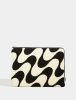 Home & Lifestyle | Monochrome Wave Fuzzy Laptop Case Home & Lifestyle Home & Lifestyle