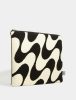 Home & Lifestyle | Monochrome Wave Fuzzy Laptop Case Home & Lifestyle Home & Lifestyle