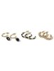 Jewellery |  3 Pack Semi Precious Hoop Earrings Jewellery Jewellery