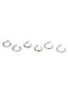 Jewellery |  3 Pack Silver Hoop Multipack Earrings Jewellery Jewellery