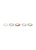 Jewellery |  6 Pack Enamel Rings Jewellery Jewellery