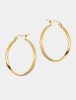 Jewellery |  Large Band Hoops In Gold Jewellery Jewellery