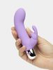 Sexual Pleasure & Wellbeing |  Frisky 10 Function Silicone Rabbit Vibrator Purple Beauty Beauty