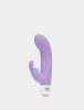 Sexual Pleasure & Wellbeing |  Frisky 10 Function Silicone Rabbit Vibrator Purple Beauty Beauty