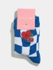 Socks & Tights | Checkerboard Cherry Print Socks Socks & Tights Socks & Tights