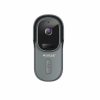 Webcams | Wireless Battery Powered Doorbell With Camera Gray Webcams Gray