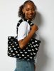 Bags | Black Fluffy Heart Tote Bag Bags Bags