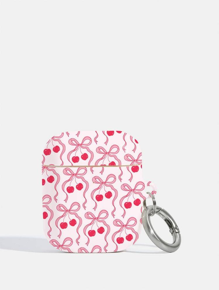 Airpods Cases | Cherry Ribbon Bow Airpods Case Airpods Cases Airpods Cases