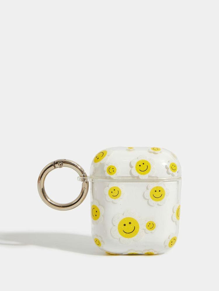 Airpods Cases | Happy Flower Face Airpods Case Airpods Cases Airpods Cases