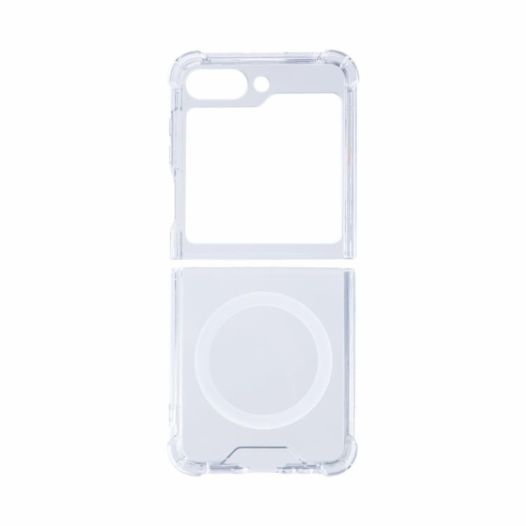 All Cases | For Galaxy Z Flip5 Magnetic Clear Case Tpu White All Cases