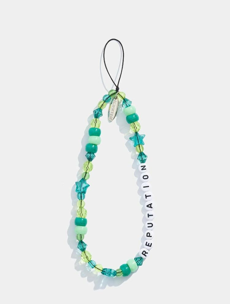 Beaded Phone Straps | Reputation Green Beaded Phone Strap Beaded Phone Straps Beaded Phone Straps