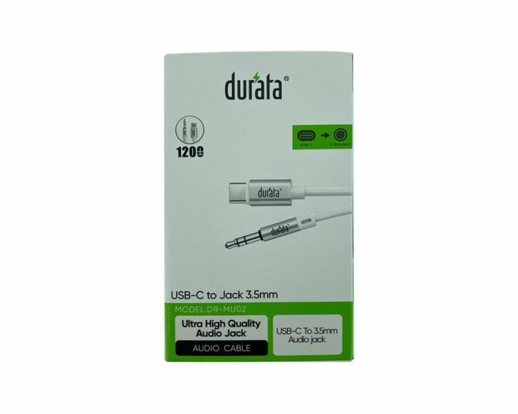 Cables | Durata Type C To Audio Jack 3.5Mm Dr-Mu02 Cables Cables