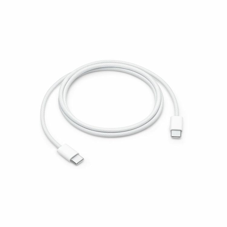 Cables | Iphone 15 Usb-C To Usb-C Cable 100Cm 60W Woven White (Mqkj3Zm/A) Cables Cables