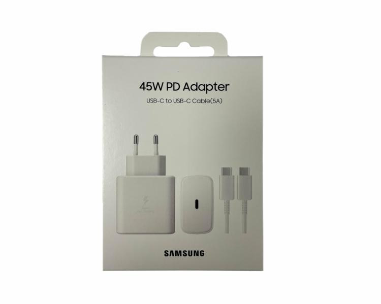 Chargers | Fast Charger Usb-C 45W With Cable 1M White Original Retail Box Chargers Chargers