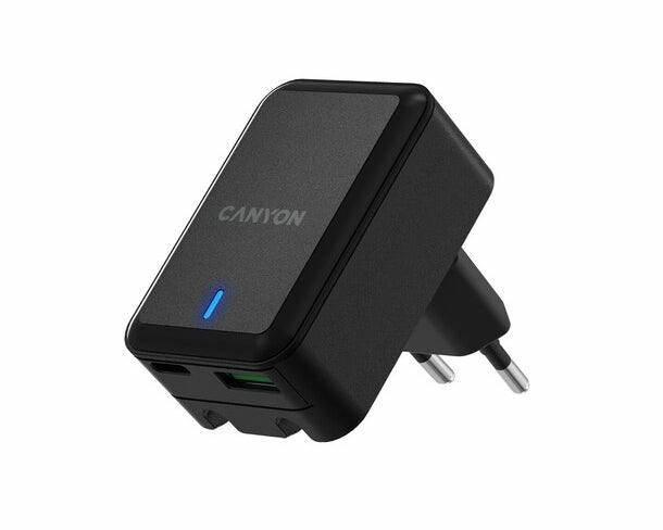 Chargers | Foldable Wall Charger H-20T Usb-C And Oc 3.0 Black Chargers Black