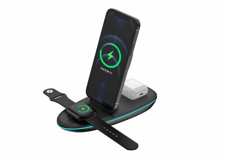 Chargers | Rxwc43 3-1 Foldable Wireless Charger Station Chargers Chargers