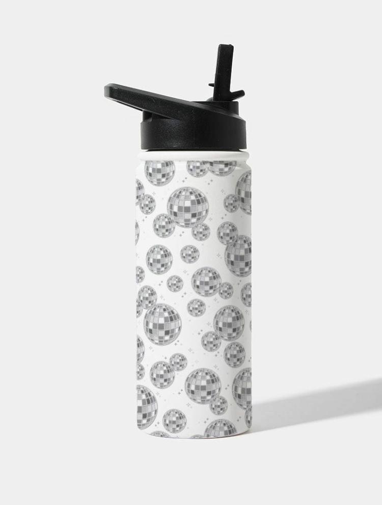 Home & Lifestyle | Disco Repeat 18Oz Stainless Steel Water Bottle Home & Lifestyle Home & Lifestyle