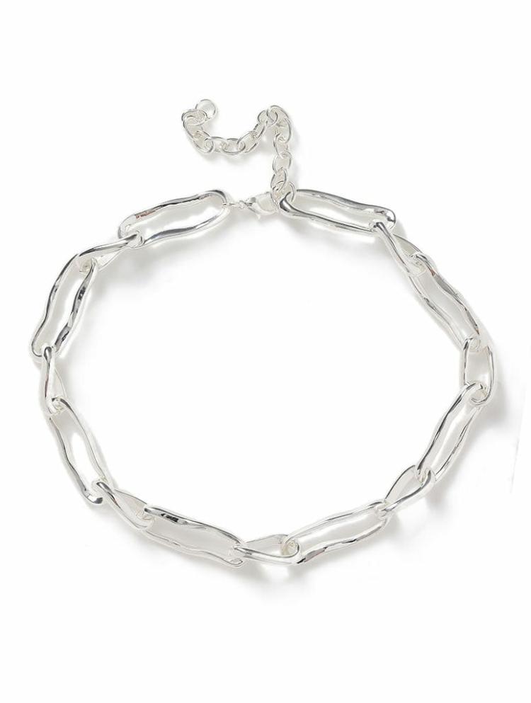 Jewellery |  Molten Silver Link Necklace Jewellery Jewellery