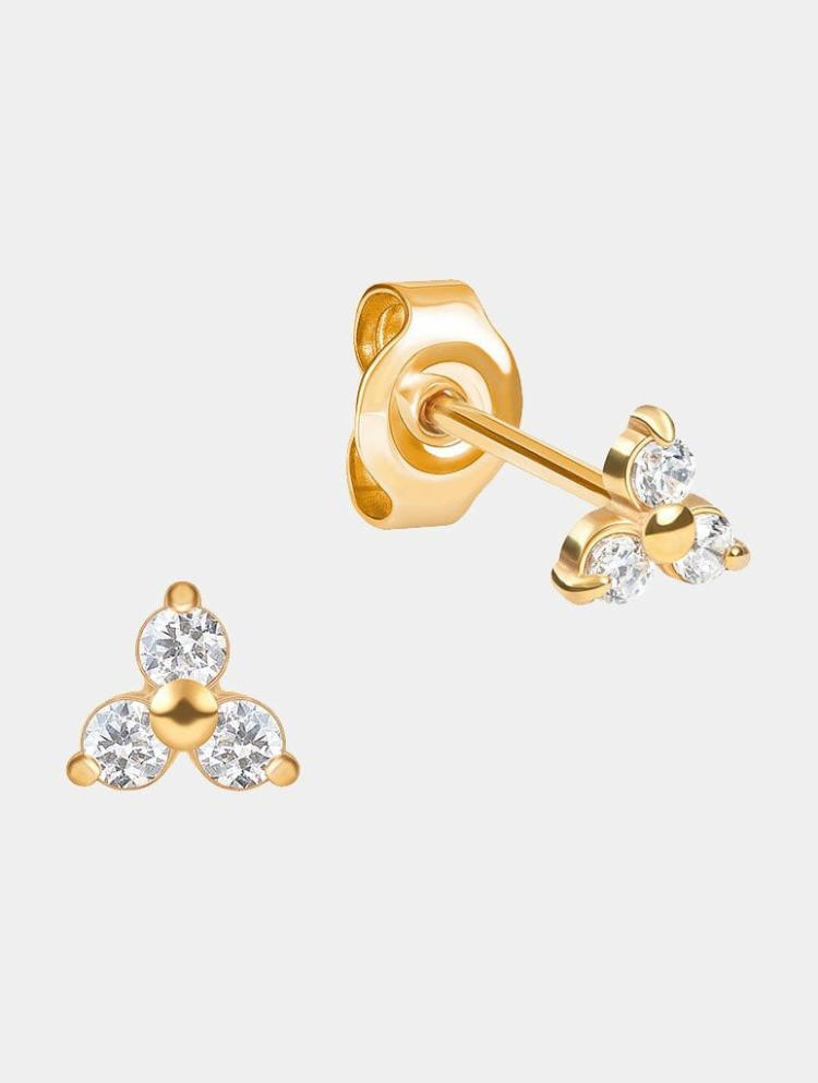 Jewellery |  Trio Stud In Gold Jewellery Jewellery