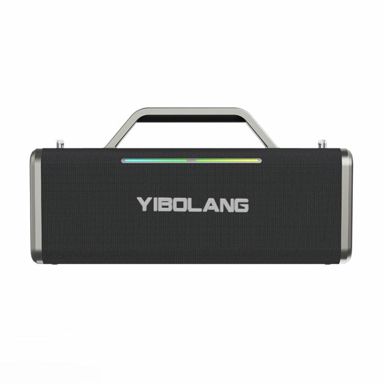 Portable Speakers | Yibolang Bluetooth Speaker X49 Plus With Two Microphones Black Portable Speakers Black