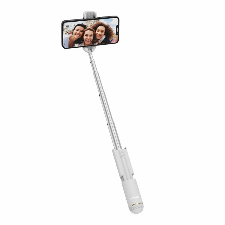 Selfie Sticks | Rxsf30A Mini Integrated Selfie Stick Bluetooth White Selfie Sticks Selfie Sticks